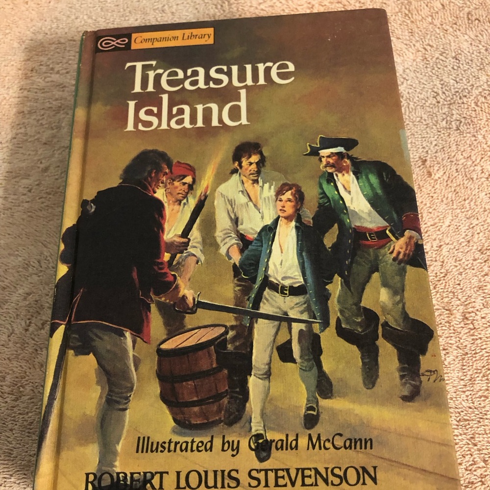 Vintage 1960’s Companion Library Treasure Island & Gulliver’s Travels